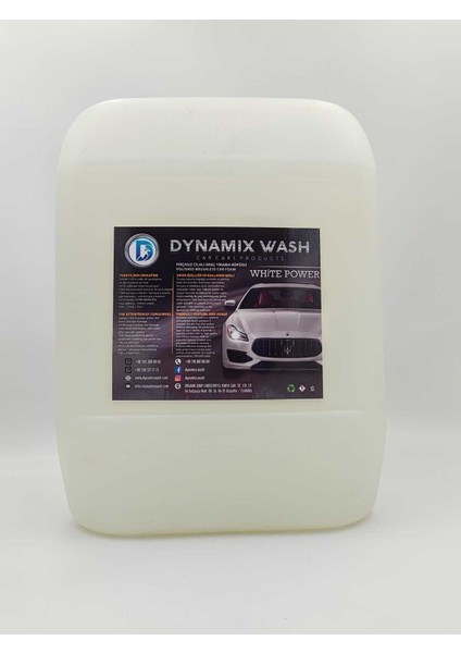 Yüksek Kaliteli White Power Fırçasız Araç Yıkama Köpüğü, Oto Şampuanı, Oto Köpüğü 22KG fiyatları