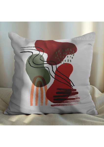 Modern Tasarımlı 4'lü Yastık Içi ve Kırlent Kılıfı 45CM 113707