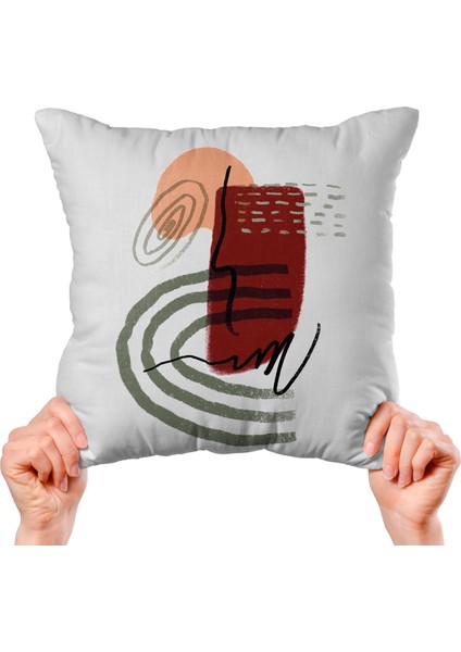 Modern Tasarımlı 4'lü Yastık Içi ve Kırlent Kılıfı 45CM 113707