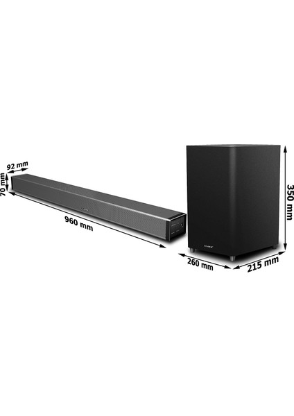 Sb-33 1.1 Soundbar Ev Sinema Sistemi