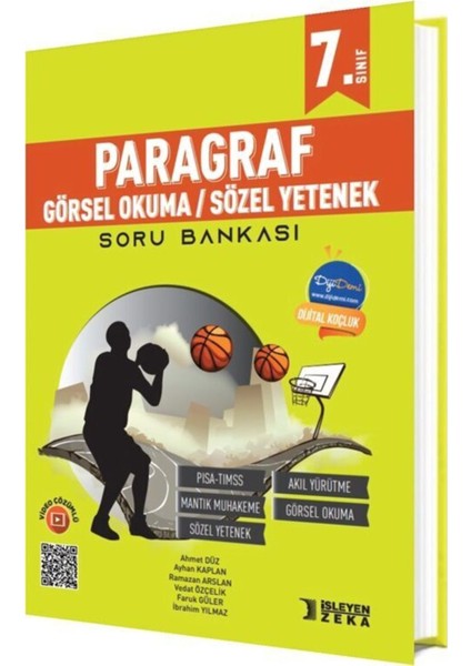 Işleyen Zeka 7. Sınıf Paragraf Görsel Okuma Sözel Yetenek Soru Bankası