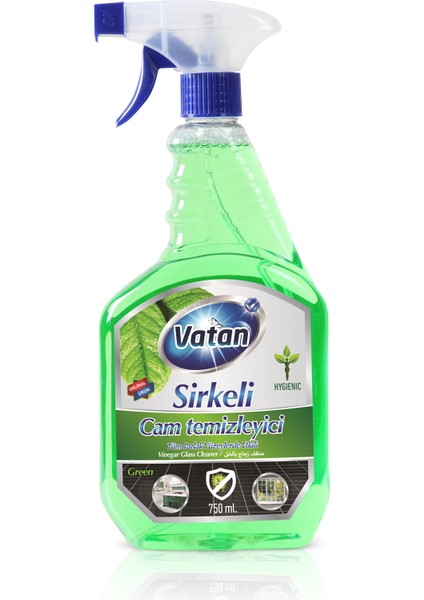 Sirkeli Cam Temizleyici Green 750 ml