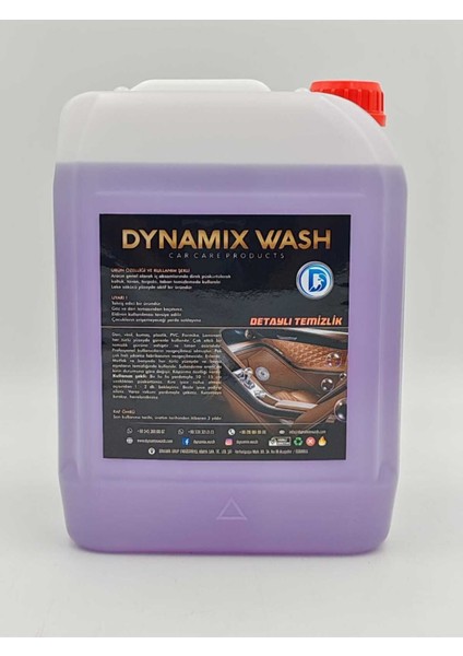 Dynamix Wash Detaylı Döşeme ve Genel Temizlik Lavanta Bahçesi 5 kg - Oto Kuaför