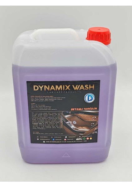 Dynamix Wash Detaylı Döşeme ve Genel Temizlik Lavanta Bahçesi 5 kg - Oto Kuaför