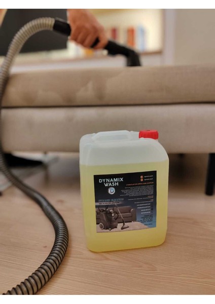 Dynamix Wash Halı Yıkama Makinesi Şampuanı 5 kg Köpük Ayarlı Halı Şampuanı, Lavanta Bahçesi