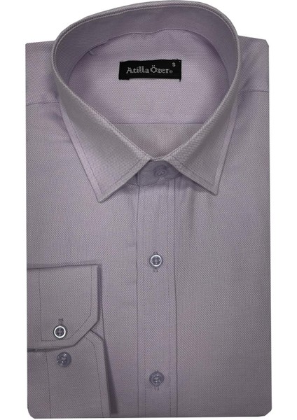 Uzun Kol Slim Fit Erkek GÖMLEK-6852
