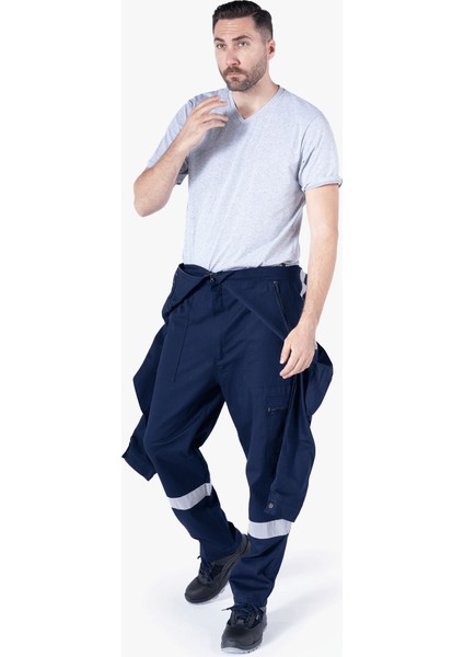 Reflektörlü Cepli Pamuklu Tulum fiyatları