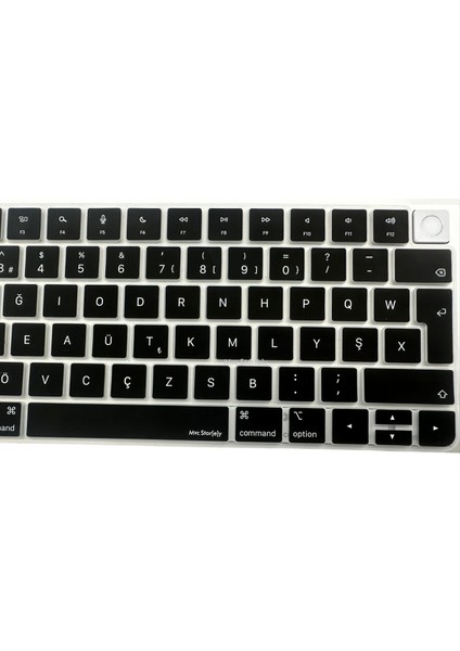 Mcstorey F Klavye Apple Magic Keyboard-3 Touchid'li A2449 A2450 Modeli ile Uyumlu