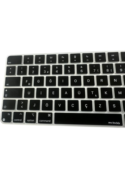 Mcstorey F Klavye Apple Magic Keyboard-3 Touchid'li A2449 A2450 Modeli ile Uyumlu