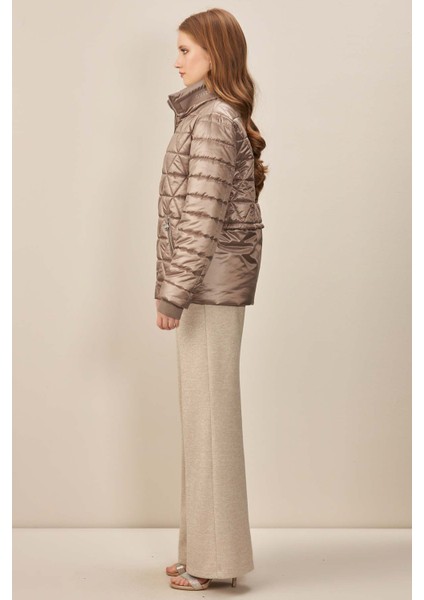 Takma Kol Vizon Kapitone Mont modelleri