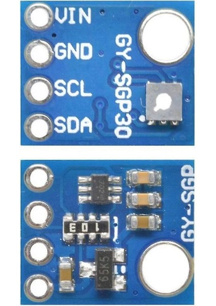 Sgp-30 Hava Kalite Gaz Sensörü Karbondioksit Tvoc Formaldehit Co2 Dijital Algılama Ölçme Modülü