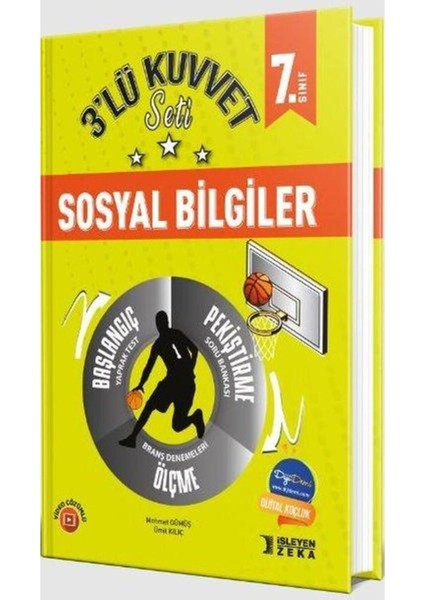 2023 7.Sınıf Sosyal Bilgiler 3'Lü Kuvvet Serisi Set