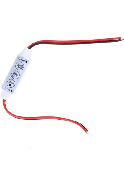 Dc 12-24V 3 Tuş LED Dimmer Hafızalı 12A 3 Modlu 5050 3528 5630