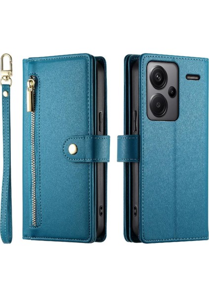 Xiaomi Redmi Not Için Flip Case 13 Pro Artı Standı Cüzdan Çok Fonksiyonlu (Yurt Dışından)