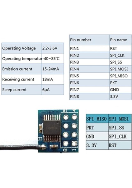 Xy-Wb Rf Transceiver Modül LT8920 2.4ghz 3.3V 250 Metre Kablosuz Rc Araba Robot Otomasyon Oyuncak