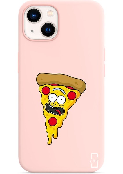 iPhone 15 Lansman Kılıf Pizza Rick