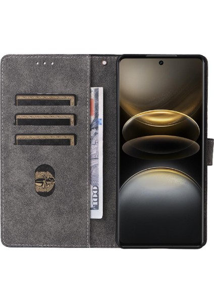 Vivo X100 Için Kılıf Ultra 5g Flip Folio Cüzdan Rfıd Engelleme Pu Deri (Yurt Dışından) fırsatları
