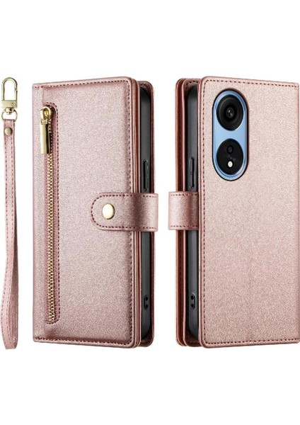 Oppo Oppo 8t 5g Için Flip Case Crossbody Kayış Cüzdan Iş Standı (Yurt Dışından)