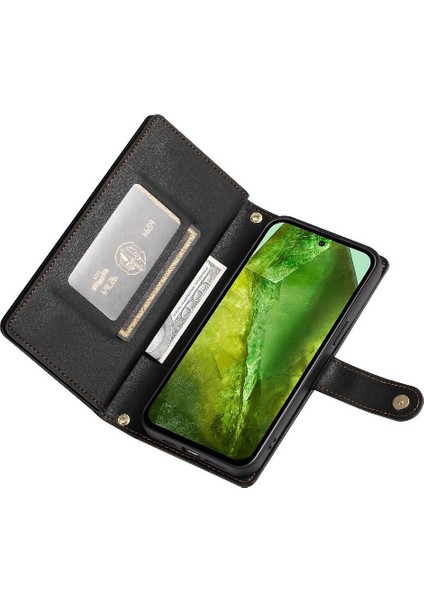 Google Piksel 8A Için Flip Case Crossbody Kayış Cüzdan Çok Fonksiyonlu (Yurt Dışından) fiyatları