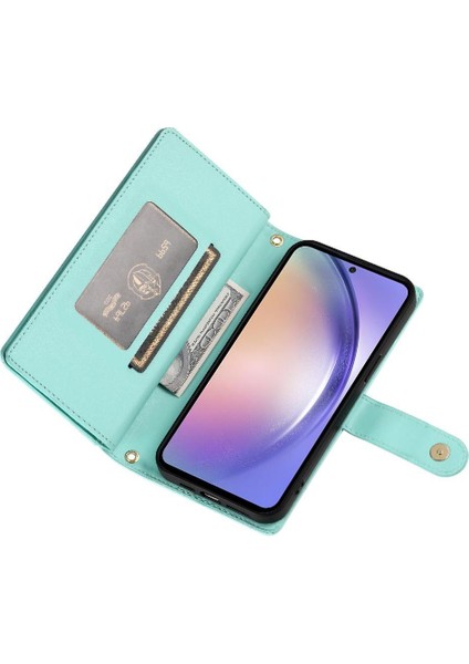 Samsung Galaxy A54 5g Için Flip Case Crossbody Kayış Iş Standı Cüzdan (Yurt Dışından) fırsatları