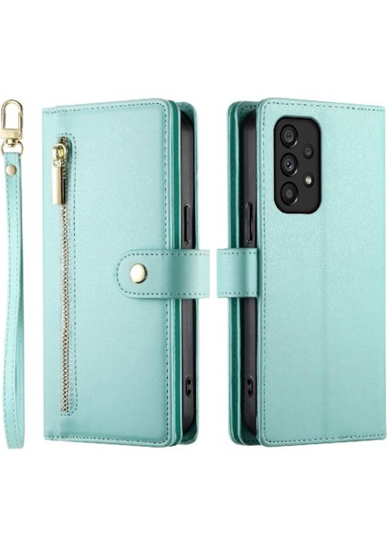 Samsung Galaxy Için Flip Case A53 5g Standı Iş Cüzdan Çok Fonksiyonlu (Yurt Dışından)