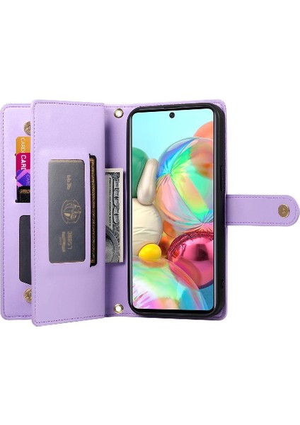 Samsung Galaxy A71 4g Cüzdan Iş Crossbody Kayış Standı Için Flip Case (Yurt Dışından) modelleri
