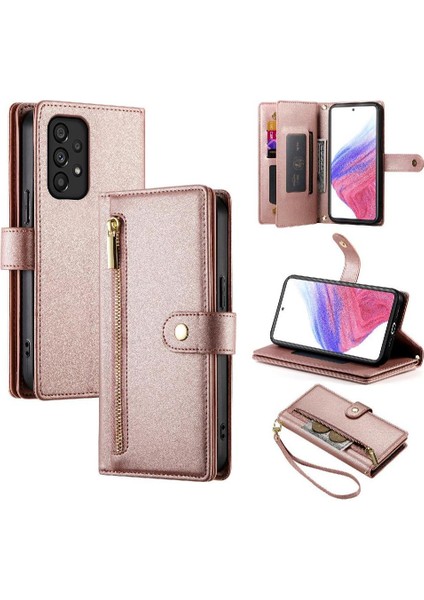Samsung Galaxy Için Flip Case A53 5g Standı Iş Cüzdan Çok Fonksiyonlu (Yurt Dışından) fırsatları
