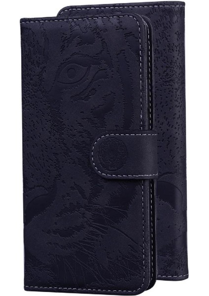 Xiaomi Poco F5 Pro Için Flip Case Kabartmalı Sevimli Kaplan Kickstand Koruyucu (Yurt Dışından)