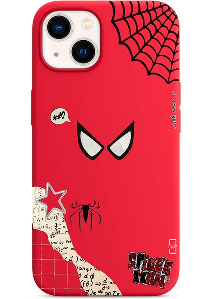 iPhone 15 Lansman Kılıf Spider Sticker