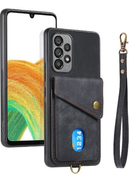 Samsung Galaxy A53 5g Kart Yuvası Manyetik Kapatma Çok Fonksiyonlu Durumda (Yurt Dışından) modelleri
