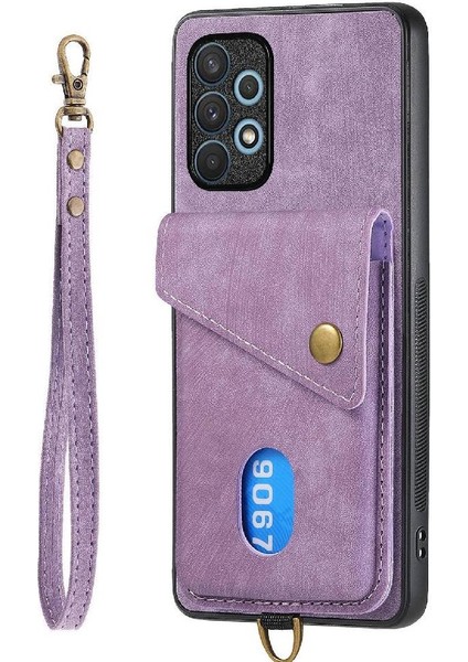 Samsung Galaxy A32 4g Çok Fonksiyonlu Premium Deri Kart Yuvası (Yurt Dışından) fiyatları
