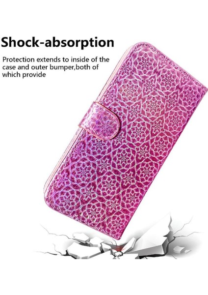 Google Piksel 9 Pro Xl Için Kılıf Cüzdan Kılıf Glitter Renkli Standı Tutucu (Yurt Dışından)