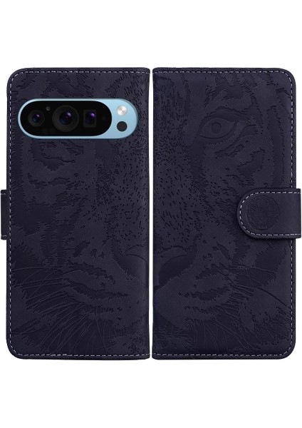 Google Piksel 9 Pro Xl Deri Cüzdan Kickstand Koruyucu Için Flip Case (Yurt Dışından)