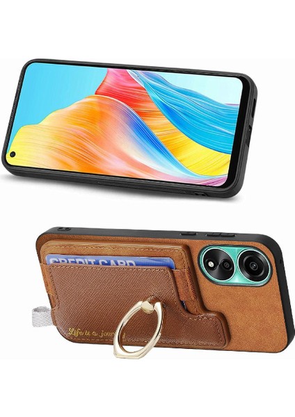 Oppo A78 4g Cüzdan Manyetik Halka Standı Tutucu Için Kılıf Magsafe Uyumlu (Yurt Dışından) indirimleri