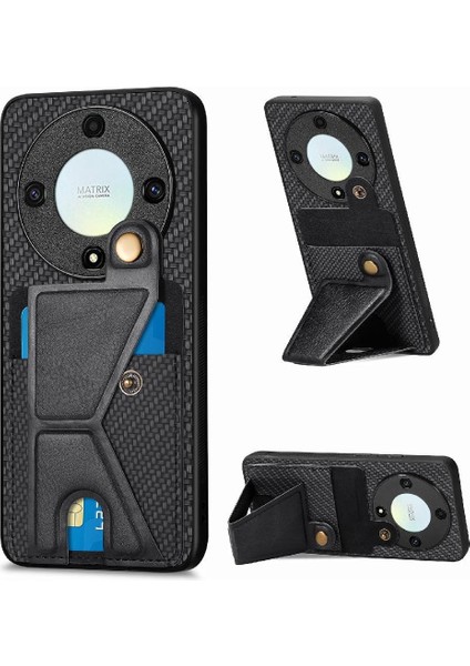 Onur X9A Standı Fonksiyonu Için Kılıf Braketi Cardholder Manyetik Tasarım (Yurt Dışından)