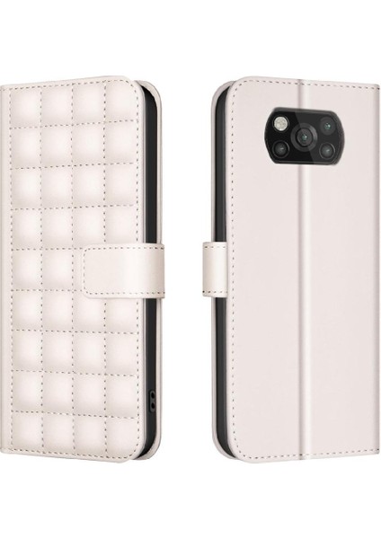 Xiaomi Poco X3 Nfc Koruyucu Pu Deri Cüzdan Iş Için Flip Case (Yurt Dışından)