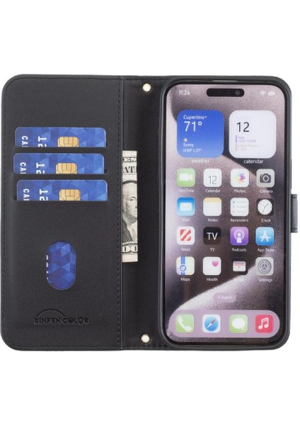 Xiaomi Redmi Not 12 Için Flip Case 5g Pu Deri Cüzdan Kart Yuvaları Tutucu (Yurt Dışından)