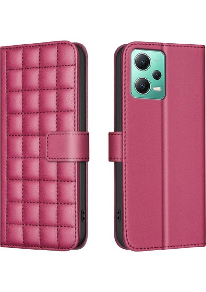 Xiaomi Redmi Not 12 Için Flip Case 5g Pu Deri Cüzdan Kart Yuvaları Tutucu (Yurt Dışından)