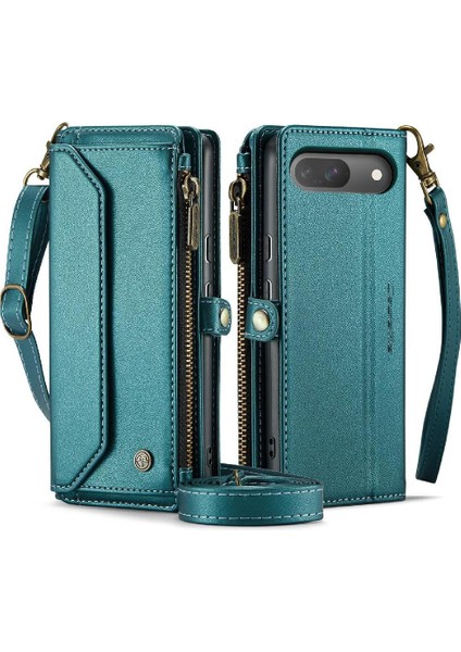 Kadınlar Için Crossbody Durumda Google Piksel 9 Cüzdan Durumda Fermuar Faturaları Yuvası (Yurt Dışından) fırsatları