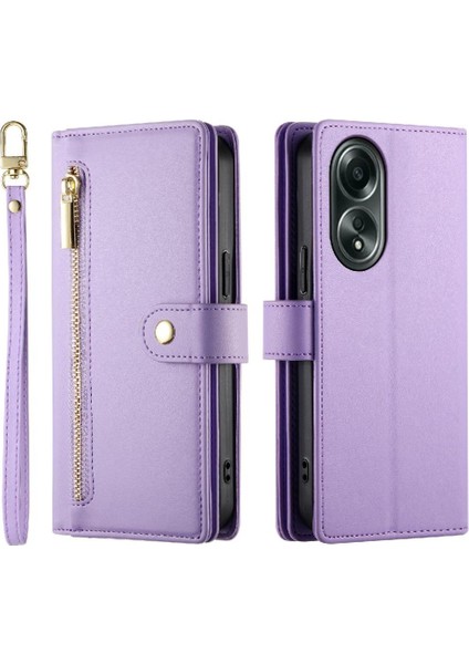 Manyi Mall Oppo Oppo 4g Crossbody Kayış Iş Için Flip Case Standı Çok Fonksiyonlu (Yurt Dışından)