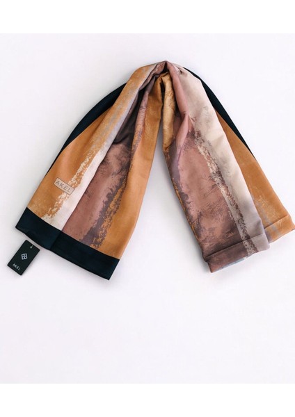 Digital Soft Şal Pastel Desen