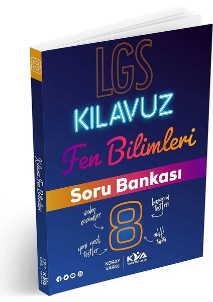 8. Sınıf Kılavuz Fen Bilimleri Soru Bankası