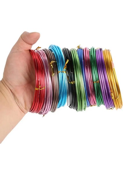 Amigurumi Yumuşak Tel Takı Dekoratif Tel 1,5 mm 5 Metre. fırsatları
