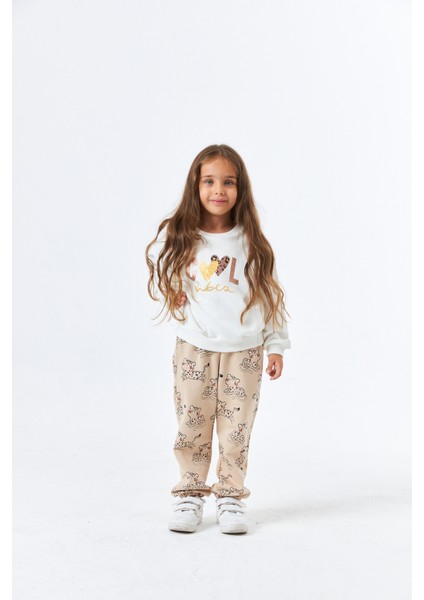 SCK-1324 Serbend Kids Kız Çocuk Eşofman Altı fiyatları