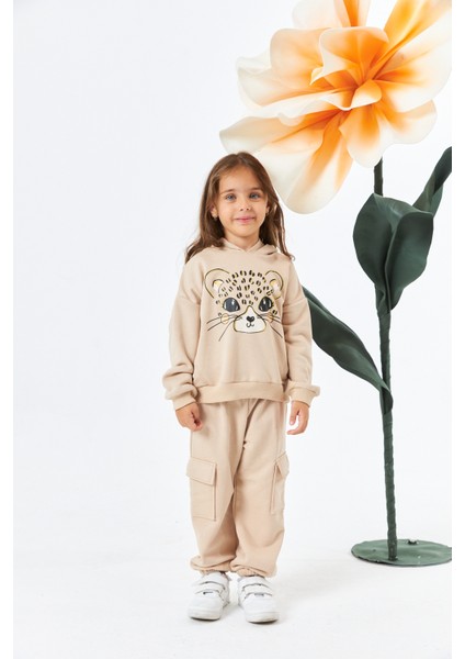 SCK-1350 Serbend Kids Kız Çocuk Eşofman Altı modelleri
