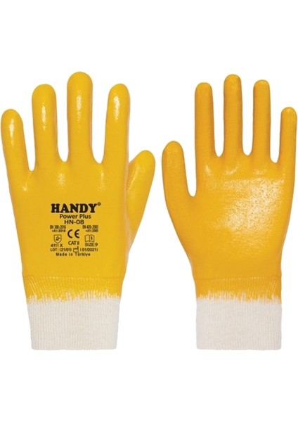 Handy Hn-08 Nitril Tam Kaplı Eldiven