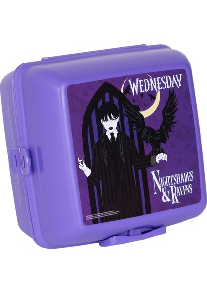 Wednesday Beslenme Kabı Wednesday Beslenme Çantası Wesnesday Beslenme Kutusu