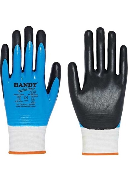 Handy H1701 Çift Kaplı Nitril Eldiven