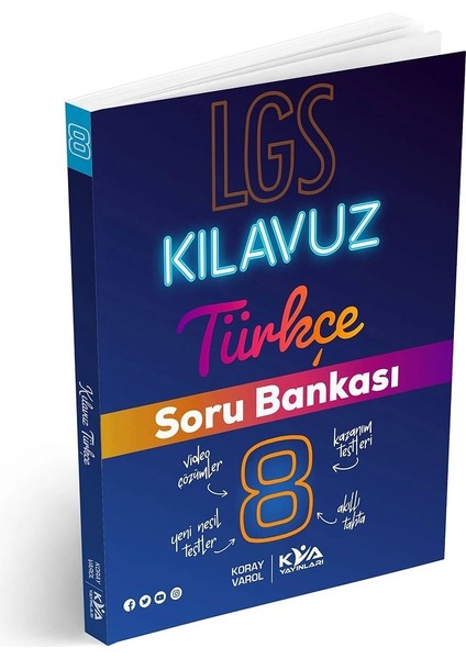 8. Sınıf Kılavuz Türkçe Soru Bankası