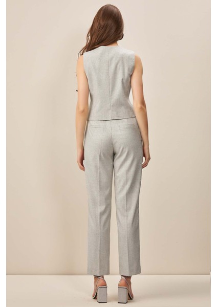 Cigarette Gri Dokuma Pantolon fiyatları